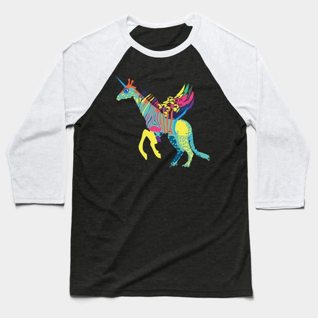 magical creature Baseball T-Shirt by migmig